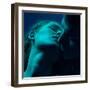 Young Caucasian Couple in Love at Twilight Light-Serg Zastavkin-Framed Photographic Print