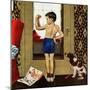 "Young Charles Atlas", November 29, 1952-George Hughes-Mounted Giclee Print