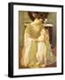 Young Child at Bath Time-Mary Cassatt-Framed Giclee Print