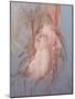 Young Child in Its Mother's Arms-Mary Cassatt-Mounted Giclee Print