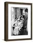 Young Children in Mrs. Young Class for Ladies at Moppets Charm School. Washington DC 1962-Art Rickerby-Framed Photographic Print