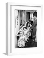 Young Children in Mrs. Young Class for Ladies at Moppets Charm School. Washington DC 1962-Art Rickerby-Framed Photographic Print