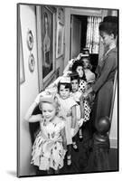Young Children in Mrs. Young Class for Ladies at Moppets Charm School. Washington DC 1962-Art Rickerby-Mounted Photographic Print