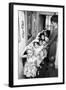 Young Children in Mrs. Young Class for Ladies at Moppets Charm School. Washington DC 1962-Art Rickerby-Framed Photographic Print