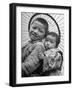 Young Children Wearing Traditional Clothing-Carl Mydans-Framed Photographic Print