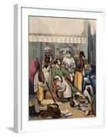 Young Civilian's Toilet-William Taylor-Framed Art Print