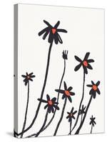 Young Coneflowers I-Jacob Green-Stretched Canvas