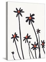 Young Coneflowers II-Jacob Green-Stretched Canvas