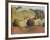 Young Corn, 1931, (1938)-Grant DeVolson Wood-Framed Giclee Print