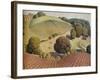 Young Corn, 1931, (1938)-Grant DeVolson Wood-Framed Giclee Print