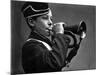 Young Cornet Player-null-Mounted Photographic Print