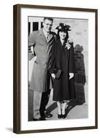 Young Couple, Ca. 1947-null-Framed Photographic Print