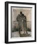 Young Couple, Central Panel from the Dream and Reality Triptych, 1905-Angelo Morbelli-Framed Giclee Print