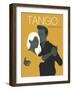 Young Couple Dancing Tango-LaInspiratriz-Framed Art Print