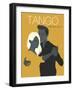 Young Couple Dancing Tango-LaInspiratriz-Framed Art Print