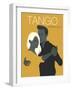 Young Couple Dancing Tango-LaInspiratriz-Framed Art Print