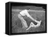 Young Couple Frolicking in Grass-Philip Gendreau-Framed Stretched Canvas