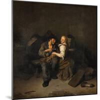 Young Couple in a Tavern, 1661-Cornelis Pietersz Bega-Mounted Giclee Print