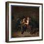 Young Couple in a Tavern, 1661-Cornelis Bega-Framed Giclee Print