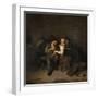 Young Couple in a Tavern, 1661-Cornelis Bega-Framed Giclee Print