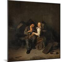 Young Couple in a Tavern, 1661-Cornelis Bega-Mounted Giclee Print