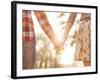 Young Couple in Love Outdoor-RockandWasp-Framed Photographic Print