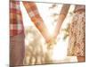 Young Couple in Love Outdoor-RockandWasp-Mounted Photographic Print