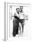 Young Couple in Swimwear on Beach, Ca. 1929-null-Framed Photographic Print