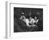 Young Couple Lying in the Grass-Philip Gendreau-Framed Photographic Print