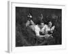 Young Couple Lying in the Grass-Philip Gendreau-Framed Photographic Print