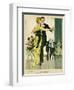 Young Couple Observed-René Vincent-Framed Art Print