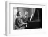 Young Couple Seated at Piano-Philip Gendreau-Framed Photographic Print