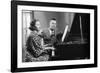 Young Couple Seated at Piano-Philip Gendreau-Framed Photographic Print