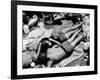 Young Couple Sleeps at their Campsite at the Watkin's Glen 'Summer Jam'-null-Framed Photo