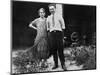 Young Couple Stands in Front of their Garage, Ca. 1925-null-Mounted Photographic Print