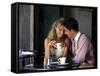Young Couple Talking in Cafe-Bill Bachmann-Framed Stretched Canvas