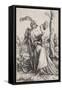 Young Couple Threatened by Death (The Promenad)-Albrecht Dürer-Framed Stretched Canvas