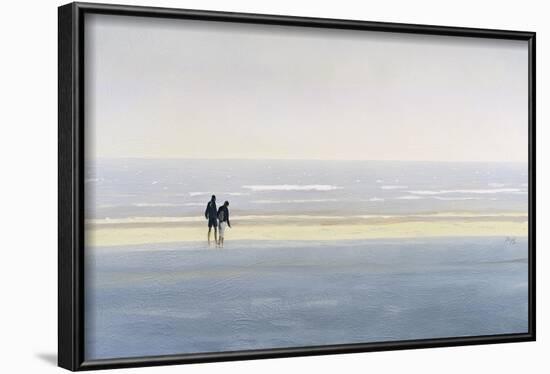 Young Couple-Mark Van Crombrugge-Framed Art Print