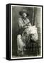 Young Cowboy with Woolly Chaps-null-Framed Stretched Canvas