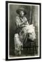 Young Cowboy with Woolly Chaps-null-Framed Art Print