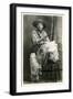 Young Cowboy with Woolly Chaps-null-Framed Art Print