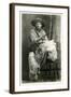 Young Cowboy with Woolly Chaps-null-Framed Art Print