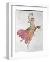 Young Dancer with a Cornucopia and a Bunch of Grapes-Carlo Bevilacqua-Framed Giclee Print