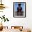 Young Dassanech Girl Wears Hair Partially Braided, Coated in Animal Fat and Ochre, Ethiopia-John Warburton-lee-Framed Photographic Print displayed on a wall