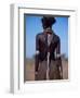 Young Dassanech Girl Wears Hair Partially Braided, Coated in Animal Fat and Ochre, Ethiopia-John Warburton-lee-Framed Photographic Print