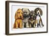 Young Dogs-Harro Maass-Framed Giclee Print