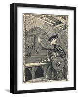 Young Douglas Steals the Keys of Loch Leven Castle, 1902-Patten Wilson-Framed Giclee Print