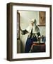 Young Dutch Woman with a Water Pitcher-Johannes Vermeer-Framed Giclee Print