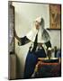 Young Dutch Woman with a Water Pitcher-Johannes Vermeer-Mounted Giclee Print