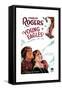 YOUNG EAGLES, US poster art, from left: Charles 'Buddy' Rogers, Jean Arthur, 1930-null-Framed Stretched Canvas